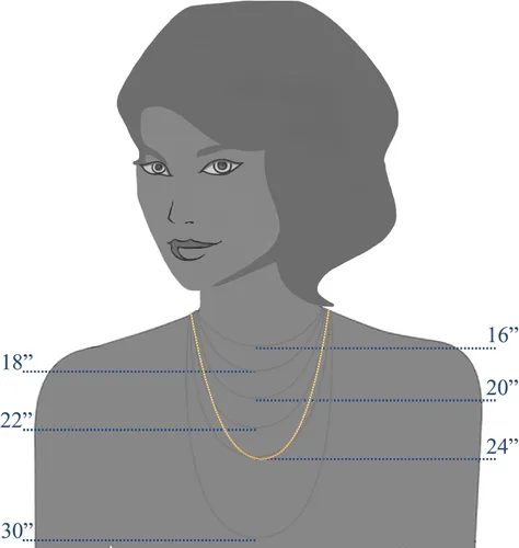 Miniatura 3 de Jewelry Affairs Collar de cadena de oro macizo amarillo de 10 quilates, 0.039 in