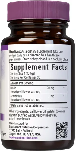 Miniatura 2 de BLUEBONNET LUTEÍNA NUTRICIONAL 20 mg