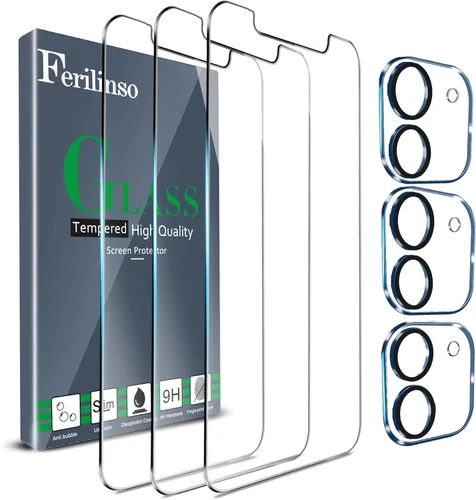 Miniatura 31 de Ferilinso Paquete de 6 Protectores de Lente de Cámara para Accesorios de iPhone 17 Pro, Compatible con Fundas de Teléfono, Cubierta de Vidrio