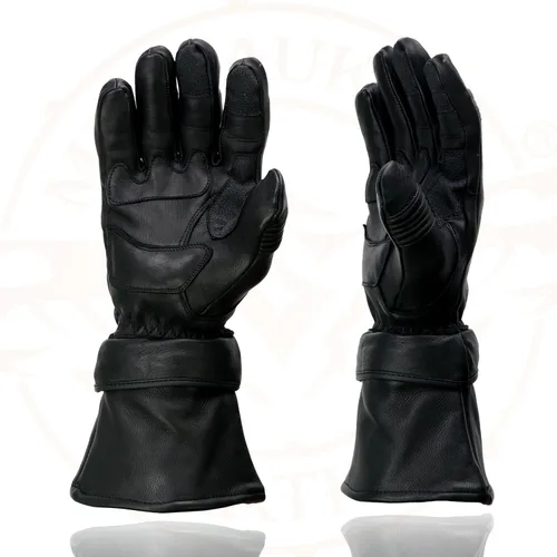 Miniatura 6 de Shaf International Guantes de guantelete con cremallera para hombre