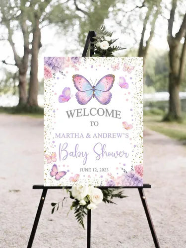 Miniatura 5 de Letrero de bienvenida para baby shower, letreros de baby shower, letrero de baby shower de abeja, letrero de bienvenida para baby shower, letrero