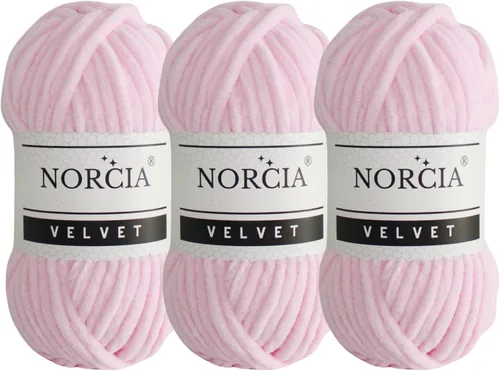 Miniatura 47 de Hilo de terciopelo suave para ganchillo súper voluminoso para manta de bebé de 3.53 oz (74.3 yardas) para tejer hilo amigurumi para tejer ganchillo