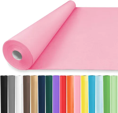 Miniatura 57 de Vanhench - Papel de estraza color marrón de 17.5 x 1200 pulgadas (100 pies), para artes y manualidades, para envolver regalos y flores, tablón