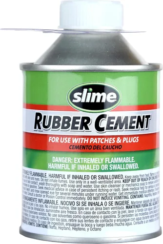 Miniatura 6 de Cemento de hule Slime 1051-A, para reparación de neumáticos, uso con tapones o parches de Slime, tubo de 1 onza