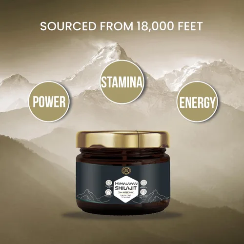 Miniatura 5 de Resina Shilajit de 1.06 onzas/30 gm de grado de alta potencia para hombres y mujeres 25 porciones de 400 mg para beneficios para la salud, impulso