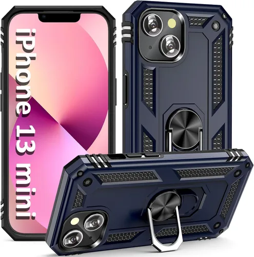 Miniatura 15 de ADDIT i Phone 13 Pro Max - Funda para iPhone 13 Pro Max, con anillo de soporte, soporte ajustable, grado militar, protección resistente, a prueba
