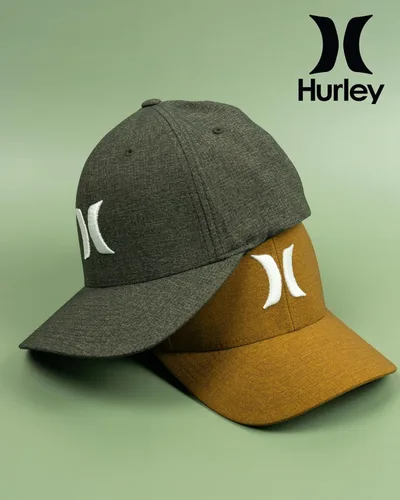 Miniatura 7 de Hurley Phantom Flexfit - Gorra de béisbol ajustada para hombre, talla L-XL, gris