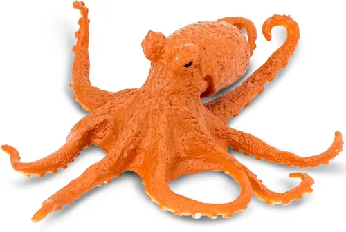 Miniatura 6 de Safari Ltd. Figura de pulpo – Figura detallada de plástico de 5 pulgadas – Divertido juguete educativo para niños, niñas y niños a partir de 3 años