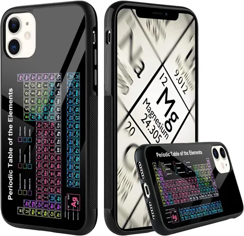 Miniatura 6 de The Cool Tabla Periódica de Elements - Fundas gráficas para iPhone 16 16E 15 14 13 12 11 Pro Max XR S25 S24 S23 S22 S21 FE Ultra Plus Note 20 A16