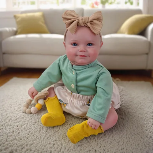 Miniatura 5 de BABESIDE Muñecas de bebé Reborn de 20 pulgadas de vinilo suave, realista, muñeca de bebé recién nacida, muñeca de bebé realista con accesorios