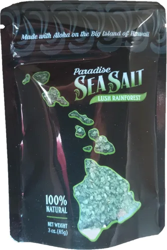 Miniatura 2 de Sal marina gourmet de Hawái (verde sal marina hawaiana), 3 onzas