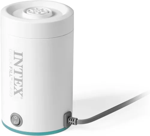 Miniatura 6 de INTEX Bomba de aire eléctrica QuickFill: infla y desinfla colchones de aire, kayaks inflables, botes, juguetes