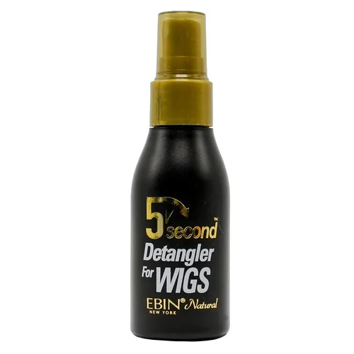 EBIN NEW YORK Peluca y tejido desenredante de 5 segundos | Spray desenredante acondicionador para cabello humano y sintético | Sin enredos, brillo