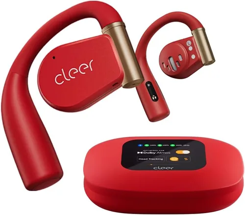 Miniatura 11 de Cleer ARC 3 - Audífonos de oreja abierta – Dolby Audio, Snapdragon Sound auriculares verdaderamente inalámbricos, batería de 50 horas, Bluetooth Rosa