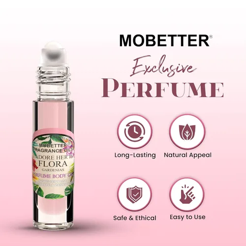 Miniatura 2 de MOBETTER FRAGRANCE OILS I Adore Her In Flora Gardenias Perfume Mujeres Aceite Corporal