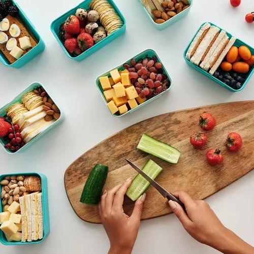 Miniatura 7 de PATIKIL Bolsas aisladas para llevar, 15 bolsas aislantes térmicas de comestibles de 9.4 x 5.9 x 10.2 pulgadas para entrega de alimentos fríos