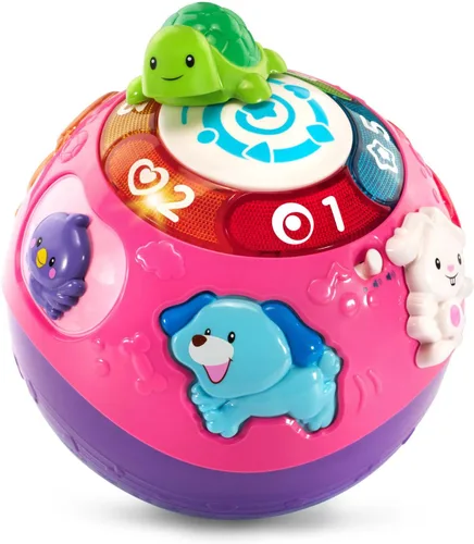 VTech Wiggle and Crawl Ball, morado