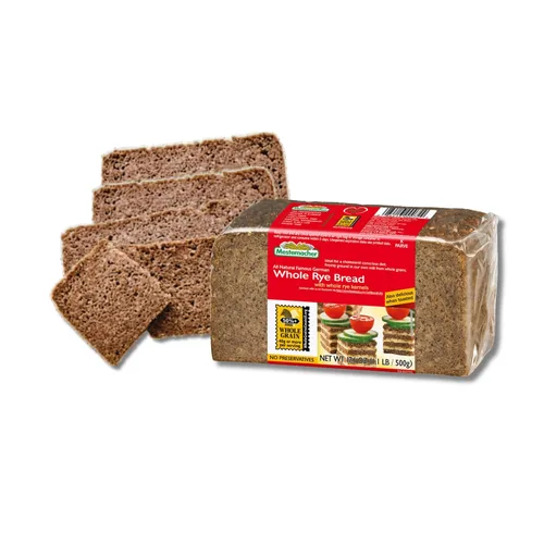 Miniatura 3 de Pan de centeno entero Mestemacher, 17.6 oz (Paquete de 6)
