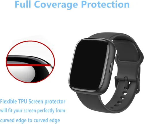 Miniatura 5 de Protector de Pantalla Para IDW25 / IDW26 Smart Watch 1.83" (Paquete de 6) Película Blanda de TPU Transparente, Compatible con KEEPONFIT, TOOBUR