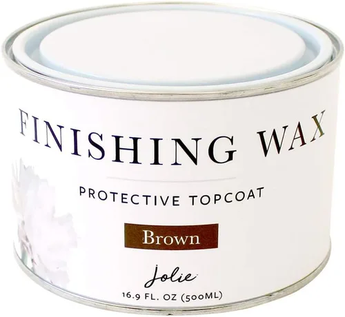 Miniatura 6 de Jolie – Cera de acabado protectora para pintura – Acabado en cera con acabado de tiza – Uso en muebles de interior, armarios, paredes, decoración