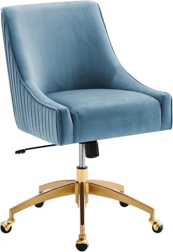 Miniatura 8 de Modway EEI-5080-GRN Discern Performance - Silla de oficina de terciopelo, color verde