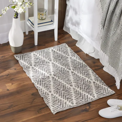 Miniatura 5 de DII CAMZ10414 - Tapete para interiores, tejido plano, de algodón, tejido a mano, reversible, para la recámara, sala, cocina