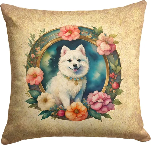 Miniatura 41 de Caroline's Treasures DAC2072PW1414 Affenpinscher and Flowers - Almohada decorativa de tela, lavable a máquina, para interiores y exteriores