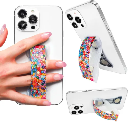 Miniatura 46 de LOVEHANDLE PRO Premium Phone Grip - Correa de silicona para teléfono - Soporte magnético para teléfono y soporte para teléfono inteligente y tableta