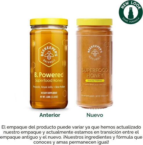 Miniatura 7 de BEEKEEPER'S NATURALS B.Powered - Alimenta tu cuerpo y mente, ayuda con el apoyo inmunológico, claridad mental, energía mejorada y rendimiento