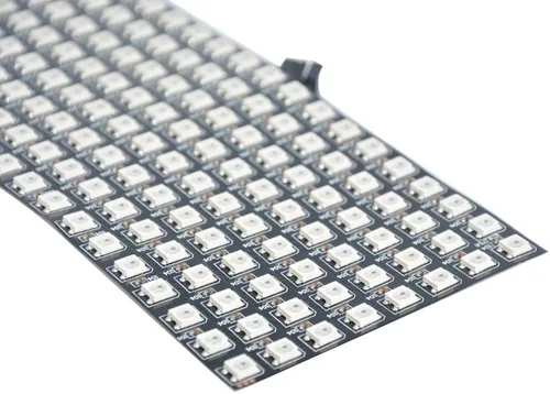 Miniatura 4 de 8x32 Panel de matriz LED 256 píxeles WS2812B Panel LED digital flexible direccionable individualmente a todo color DC5V