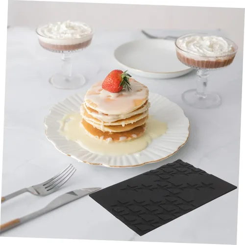 Miniatura 3 de LABRIMP Estera antiadherente de la impresión de la torta de la estera del fondant de la textura de la estrella del silicón