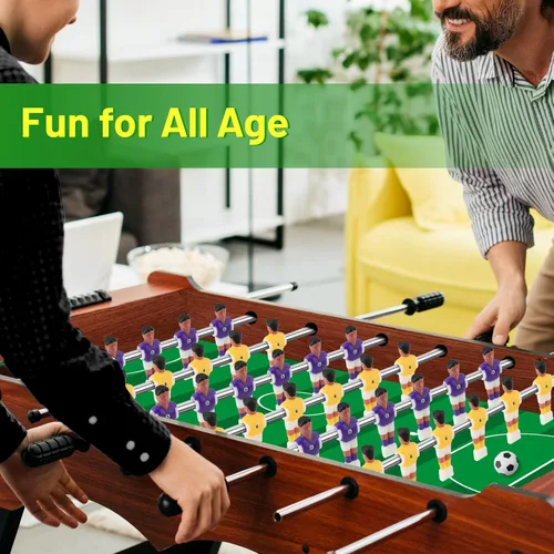 Miniatura 8 de Foosball Hombres Set Futbolín Jugador de Mesa de Fútbol Jugadores de Fútbol Piezas Jugador de Futbol