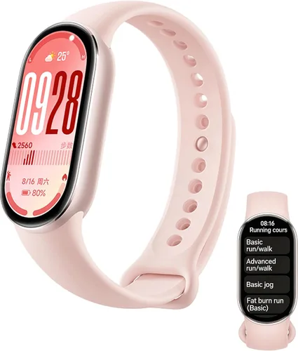Miniatura 11 de XIAOMI Mi Smart Watch Band 10, 5ATM, impermeable, rastreador de pasos de fitness, reloj inteligente digital deportivo, correa de salud para hombres