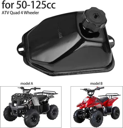 Miniatura 2 de FVRITO Tanque de gasolina de combustible de metal para 50cc 70cc 90cc 110cc 125cc Sunl Coolster Roketa Taotao ATA JCL Baja Motorsports BMS Vitacci