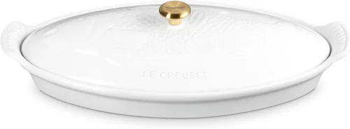 Miniatura 10 de Le Creuset - Cacerola de cerámica Heritage para pescado, 1.7 cuartos de galón, Marsella Marseille