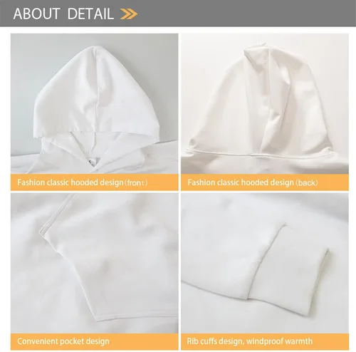 Miniatura 6 de Ystardream Sudaderas con capucha y bolsillo para niñas adolescentes y niñas, manga larga