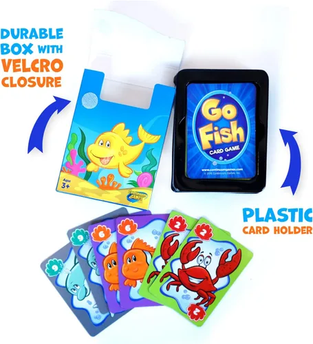 Miniatura 2 de Continuum Games Juego de Cartas Go Fish Clásico Divertido para Niños de 3 años en Adelante