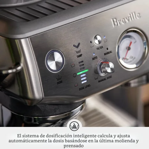 Miniatura 7 de Breville Barista Express Impress BES876BST, acero inoxidable negro