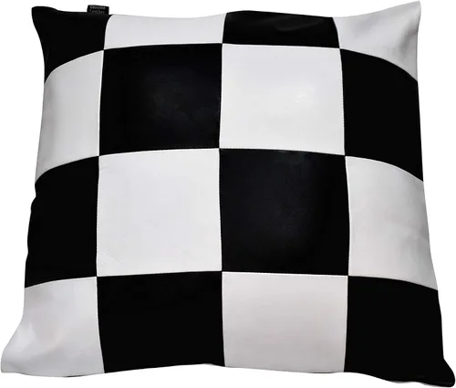 Miniatura 22 de LL LEATHER LOVERS Funda de almohada de piel de cordero - Funda de cojín para sofá, fundas decorativas para sala de estar y dormitorio, 20 x 20 Negro