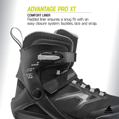 Miniatura 3 de Rollerblade Men's Advantage Pro XT Black/Silver Skates
