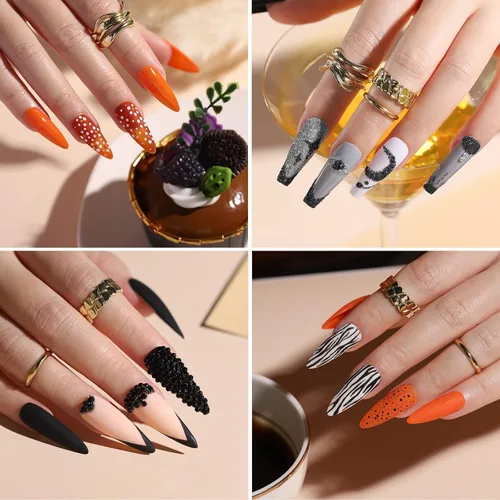 Miniatura 7 de FANDAMEI Kit de arte de uñas, Juego de pinceles de uñas, Kit de diseño de uñas, herramientas de punteado de uñas, purpurina fina para uñas