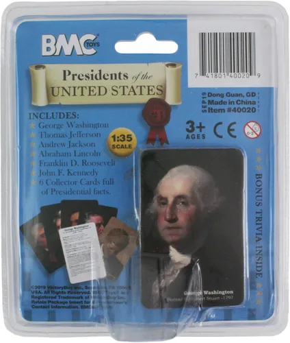 Miniatura 8 de BMC Presidents of the United States Series 1: Figura de plástico 6pc Set