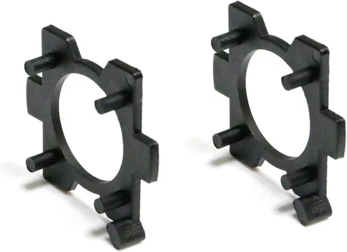 Miniatura 2 de iJDMTOY Reemplaza/actualización de soportes adaptadores de retención de bombilla, compatibles con Mazda 3 5 6 MX-5 CX-5 CX-7 RX-8 actualización