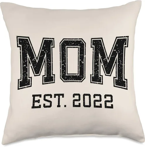 Miniatura 4 de Mom Est 2022 Custom Mom Personalized Mother’s Day Customized Throw Pillow