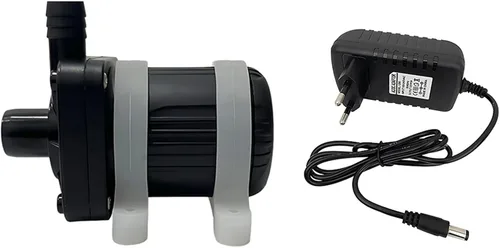 Pequeña bomba de circulación de calefacción silenciosa refrigerada por agua DC12/24V Bomba sumergible de bombeo de motor sin escobillas Cabezal