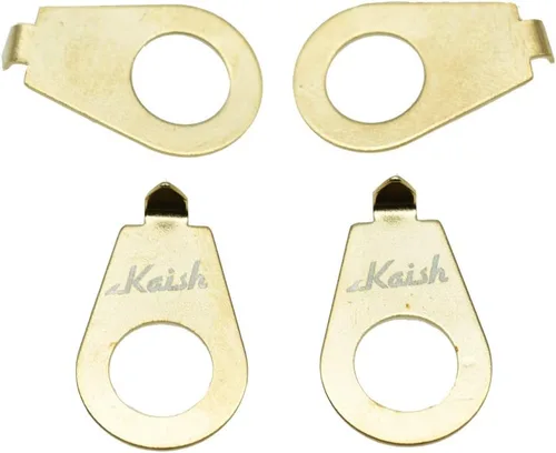 Miniatura 7 de Dopro Juego de 4 perillas de guitarra LP doradas, placa de puntero de 3/8 pulgadas, indicador de perilla para USA Les Paul con ollas CTS Oro