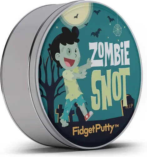 Miniatura 4 de Zombie Snot Therapy Putty - Divertida masilla de alivio de estrés para adultos, color verde perla para Halloween y elefante blanco