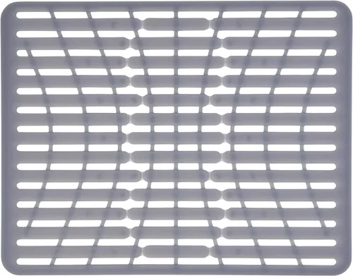 OXO Good Grips - Alfombrilla de silicona para fregadero, tamaño grande