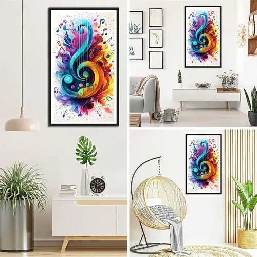 Miniatura 3 de Abstract Note Diamond Painting Kits for Adults Beginners, 5D Full Drill Diamond Art Kits Gem Art for Home Wall Decor, Rhinestone Embroidery Crafts