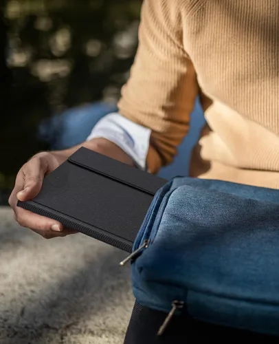 Miniatura 8 de CHESONA Funda para Samsung Galaxy Tab S9 Fe con teclado, retroiluminación de 7 colores, teclado magnético desmontable y soporte para S Pen, funda